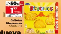 Maxi Dia ARTIACH Galletas Dinosaurus oferta