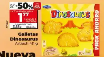 Maxi Dia ARTIACH Galletas Dinosaurus oferta