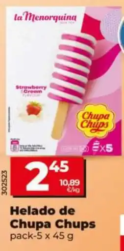 Maxi Dia Helado de Chupa Chups oferta