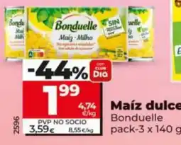 Maxi Dia BONDUELLE Maíz dulce oferta