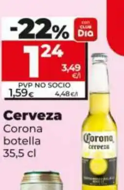 Maxi Dia Cerveza Corona botella oferta