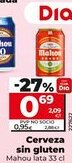 Maxi Dia MAHOU Cerveza sin gluten oferta
