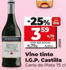 Maxi Dia Vino tinto I.G.P. Castilla oferta