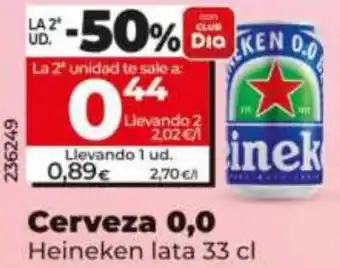 Maxi Dia HEINEKEN Cerveza 0,0 oferta