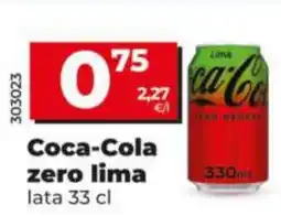 Maxi Dia COCA-COLA zero lima oferta