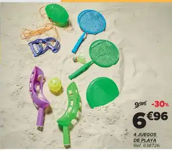 GiFi 4 juegos de playa oferta