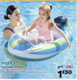 GiFi INTEX Hinchable infantil oferta