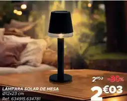 GiFi Lampara solar de mesa oferta