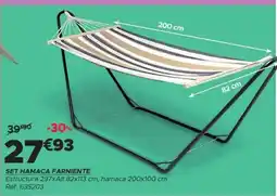 GiFi Set hamaca farniente oferta