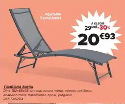 GiFi Tumbona bahía oferta