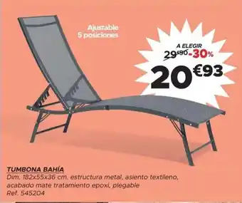 GiFi Tumbona bahía oferta