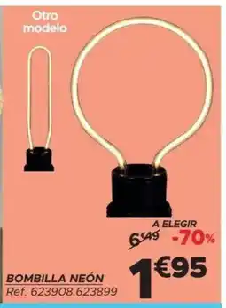 GiFi Bombilla neón oferta