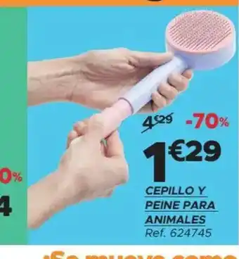 GiFi Cepillo y peine para animales oferta