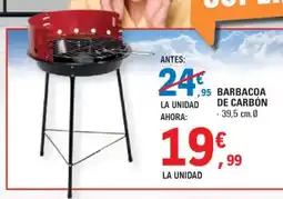 E.Leclerc Barbacoa de carbón oferta