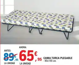 E.Leclerc Cama turca plegable oferta
