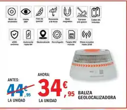 E.Leclerc Baliza geolocalizadora oferta