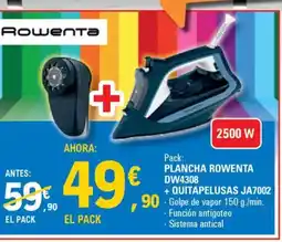 E.Leclerc ROWENTA Plancha oferta