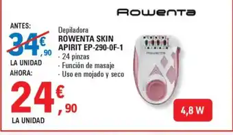 E.Leclerc ROWENTA Skin Apirit EP-290-OF-1 oferta