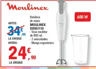 E.Leclerc MOULINEX Batidora de mano oferta