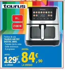 E.Leclerc TAURUS Freidora de aire oferta