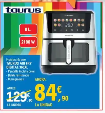 E.Leclerc TAURUS Freidora de aire oferta