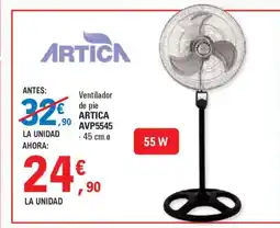 E.Leclerc ARTICA Ventilador de pie oferta