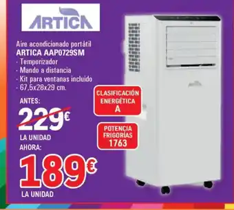 E.Leclerc ARTICA Aire acondicionado portátil oferta