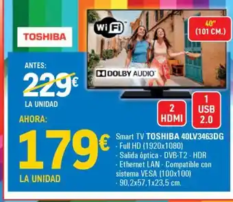 E.Leclerc TOSHIBA Smart TV oferta