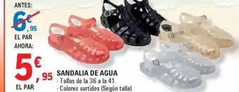 E.Leclerc Sandalia de agua oferta