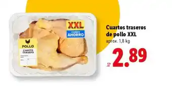 Lidl Cuartos traseros de pollo XXL oferta