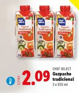 Lidl CHEF SELECT Gazpacho Tradicional oferta