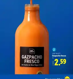 Lidl Gazpacho fresco oferta