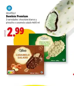 Lidl GELATELLI Bombón Premium oferta