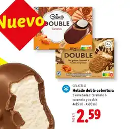 Lidl GELATELLI Helado doble cobertura oferta