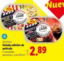 Lidl GELATELLI Helado edición de película oferta