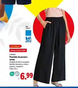 Lidl ESMARA Pantalón de pernera ancha oferta