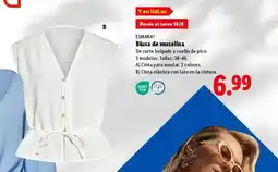 Lidl ESMARA Blusa de muselina oferta
