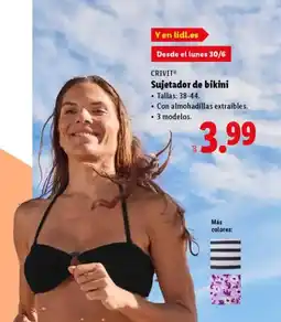 Lidl CRIVIT Sujetador de bikini oferta