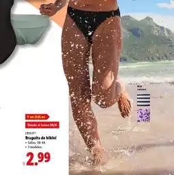 Lidl CRIVIT Braguita de bikini oferta