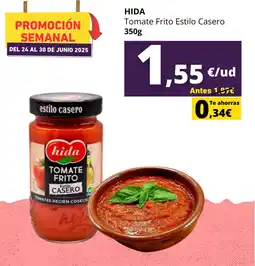 Tu Trébol Hipermercados HIDA Tomate Frito Estilo Casero oferta