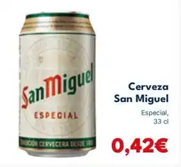 Cash Unide SAN MIGUEL Cerveza oferta