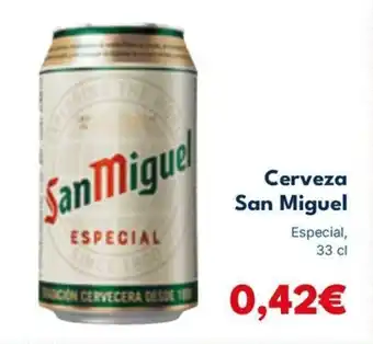 Cash Unide SAN MIGUEL Cerveza oferta