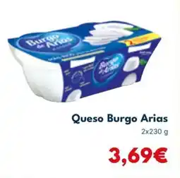 Cash Unide BURGO ARIAS Queso oferta