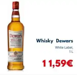 Cash Unide DEWARS Whisky oferta