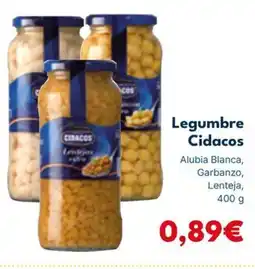Cash Unide CIDACOS Legumbre oferta