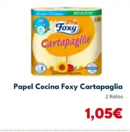 Cash Unide CARTAPAGLIA Papel Cocina Foxy oferta