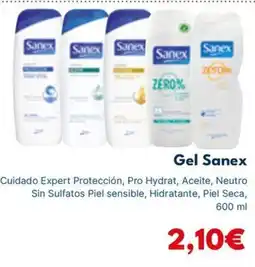 Cash Unide SANEX Gel oferta