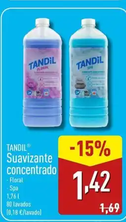 ALDI TANDIL Suavizante concentrado oferta