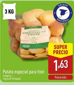 ALDI Patata especial para freír oferta
