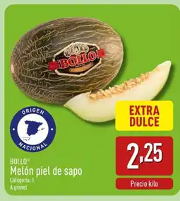 ALDI BOLLO Melón piel de sapo oferta
